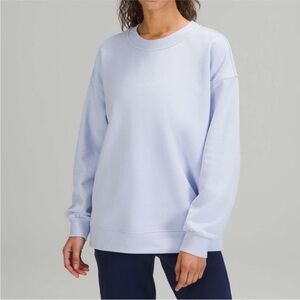 Lululemon Perfectly oversized lululemon sweatshirt in Pastel Blue